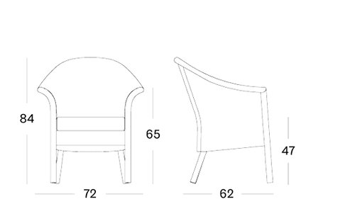 Victor XL lazy chair