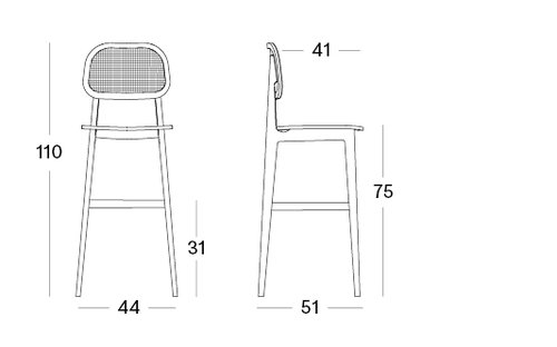 Titus bar stool