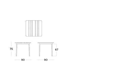 Max dining table 90