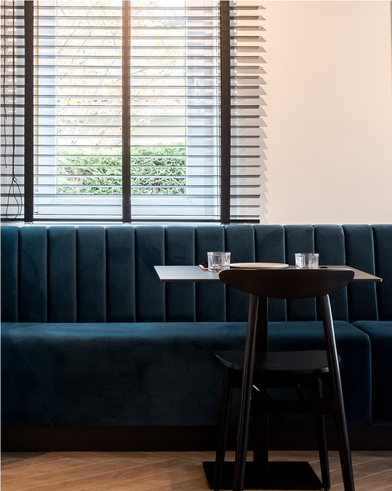 Teo dining chair at Enso boutique hotel