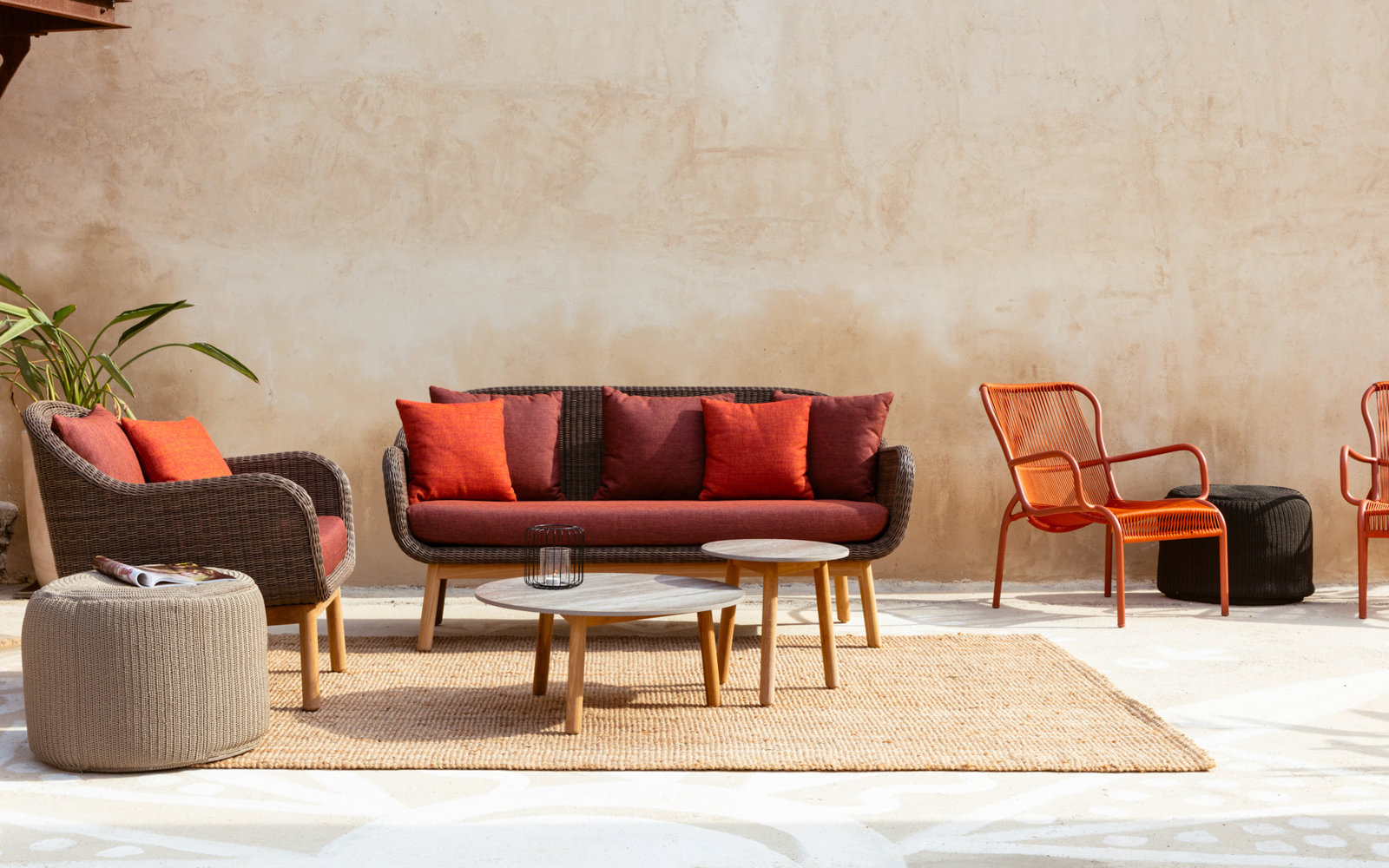 Anton collection, Otto und Loop lounge chair