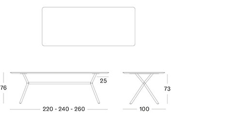 Elias dining table