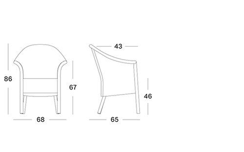 Kenzo dining chair