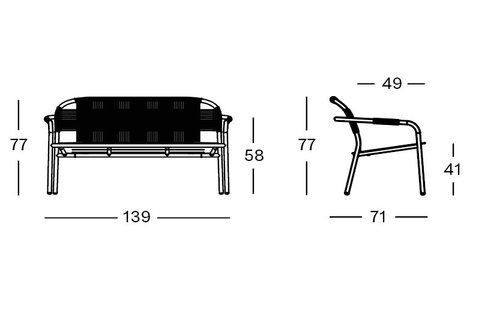 Cleo lounge sofa