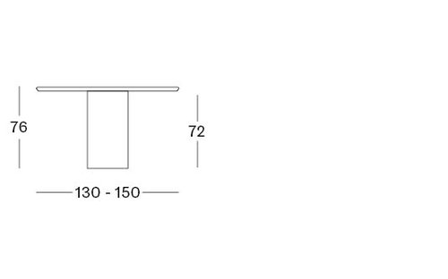 Ari dining table round